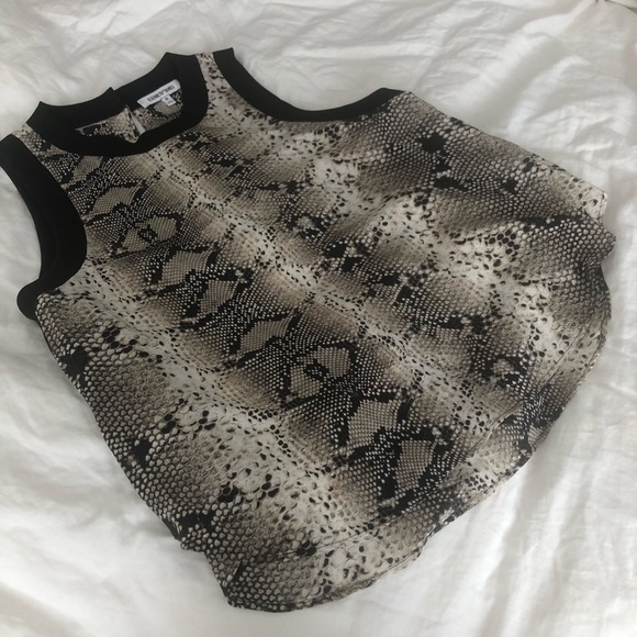Elizabeth and James Snake Print Top - Picture 2 of 5